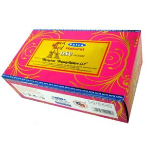 SATYA прямоуг. благовония Natural Rose НАТУРАЛЬНАЯ РОЗА 15гр.