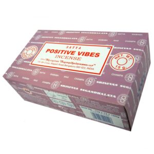 SATYA прямоуг. благовония Positive Vibes ПОЗИТИВНЫЕ ВИБРАЦИИ 15гр.