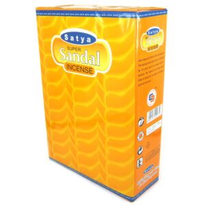SATYA прямоуг. благовония Super Sandal СУПЕР САНДАЛ 20гр.