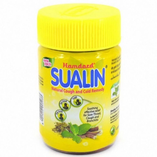 SUALIN Hamdard (СУАЛИН, Натуральные таблетки от боли в горле, Хамдард), 60 таб.