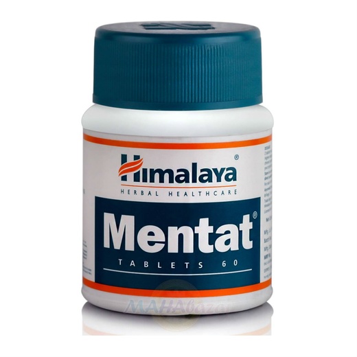 Ментат (Mentat) концентрация и память, 60 таб, Хималая (Himalaya)